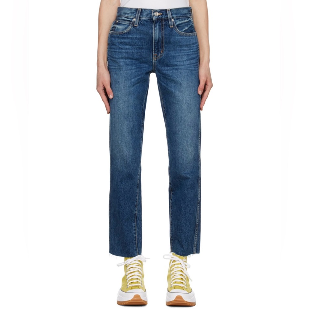 SLVRLAKE Blue Hero Straight Leg Jeans Women’s Cotton Denim Size 30